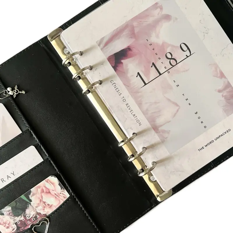 1189: Invested in the Word | Bible Tracker & Savings Challenge Binder | Christian Budget Binder | Bible Reading | A5 Cash System