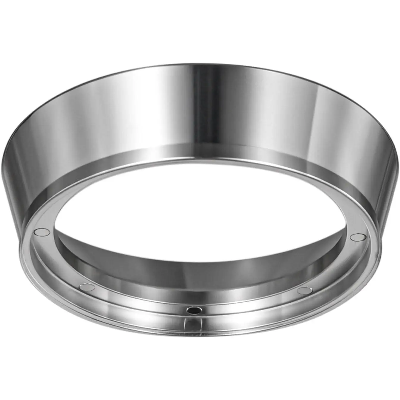 54mm  Dosing Funnel V2,  Stainless Steel Espresso Dosing Ring with 8  Compatible with Breville 54mm Portafilter