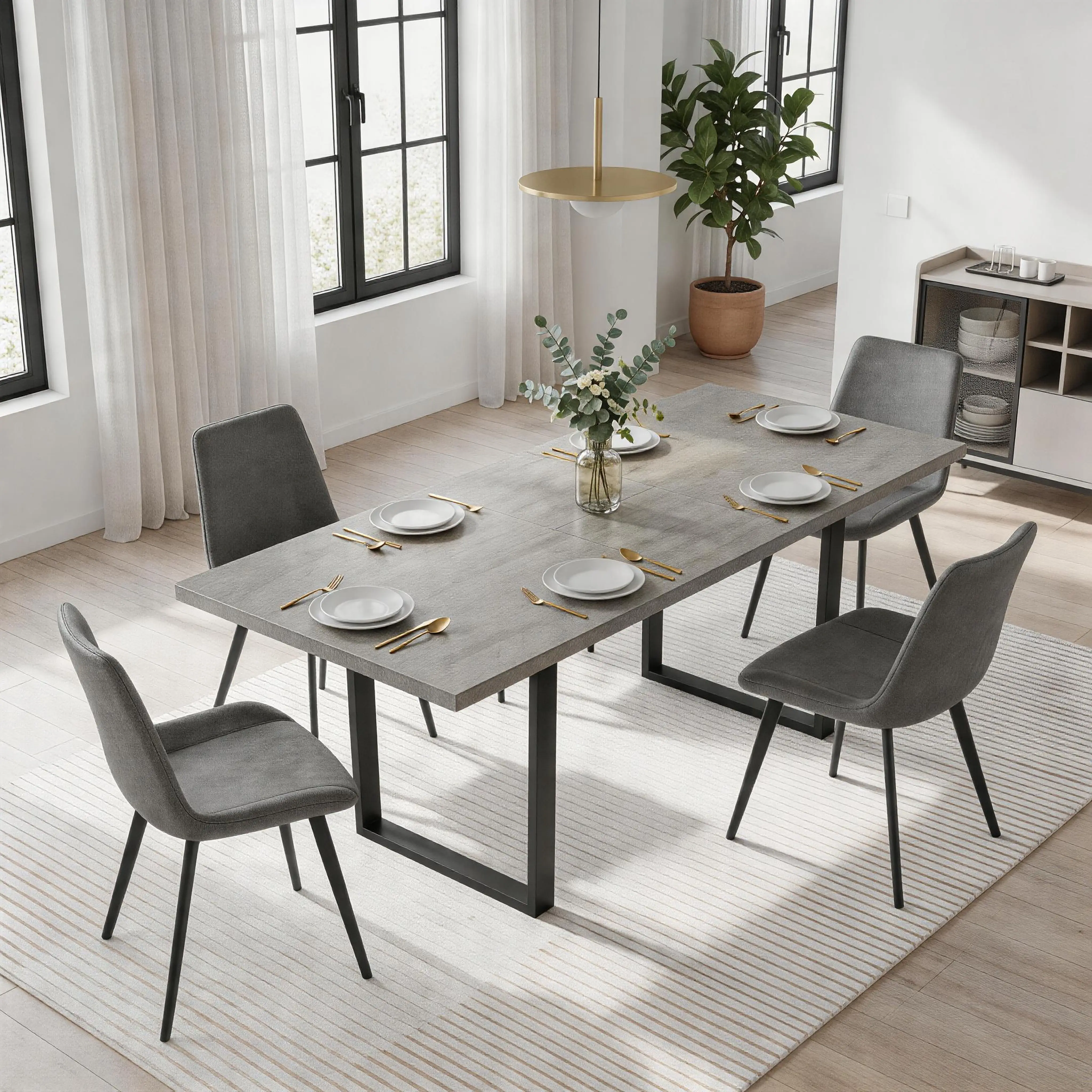 grey Set of 4
