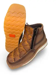 Botin Doble Densidad Print Pescado Para Caballero