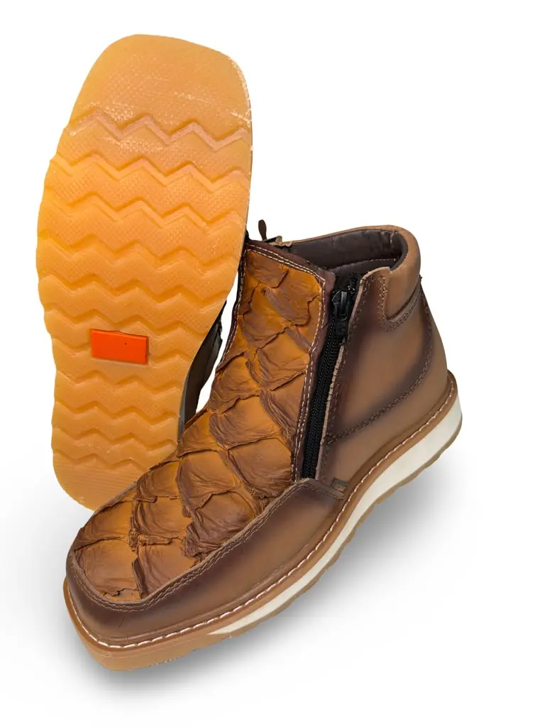 Botin Doble Densidad Print Pescado Para Caballero