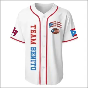 Benito Bowl HalfTime Football Puerto Rico Boricua Debi Tirar Mas Fotos 94 Baseball Jersey Shirt, Layer-Friendly, Works in Any