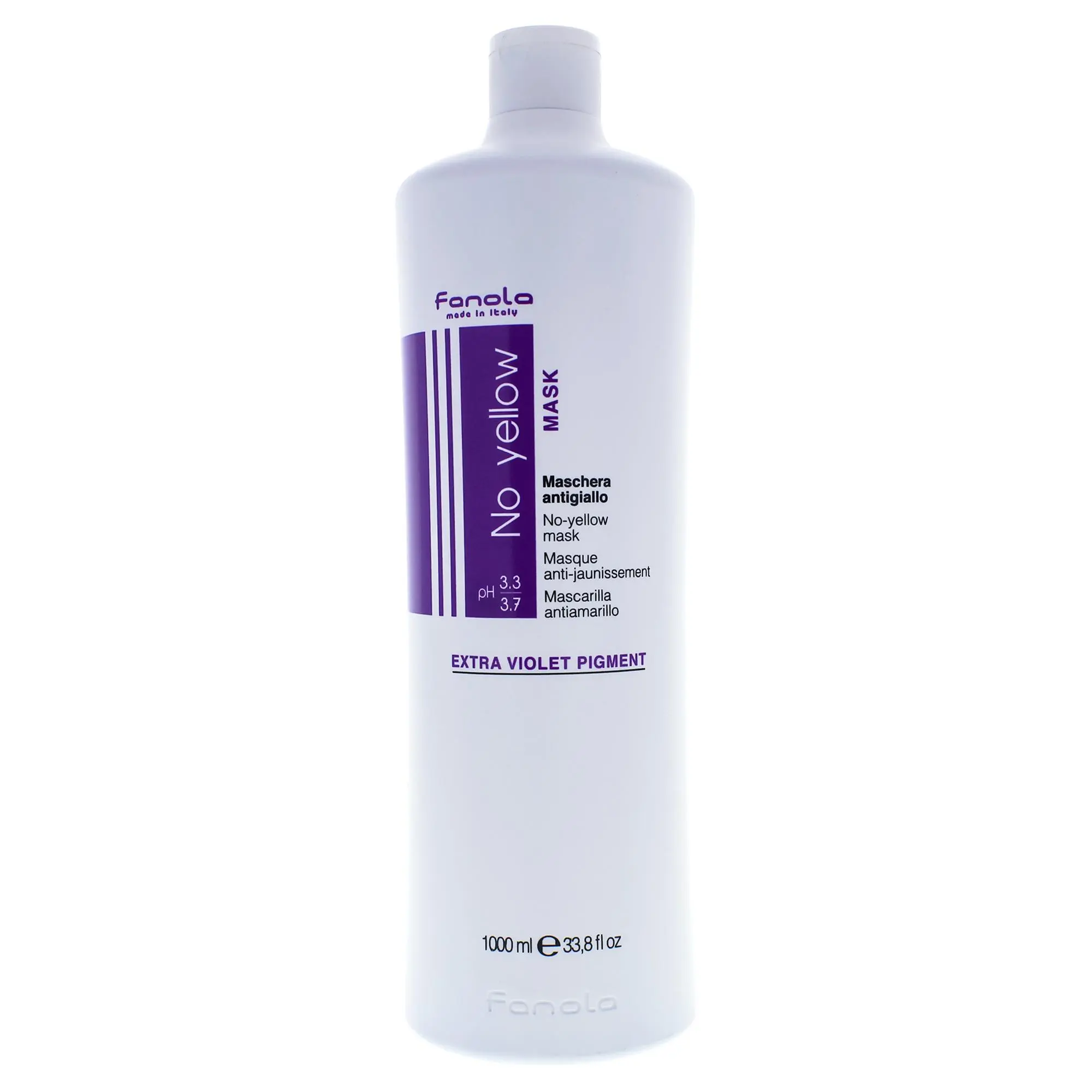Fanola No Yellow Haircare Mask - Unisex, 33.8 fl oz Hair Mask