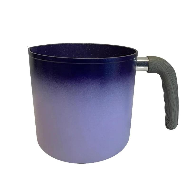 Neware bigger 12pz PURPLE Terracotta cookware set Lid Pan Stylish Fry Handles Pot Silicon Silicone Square Dish