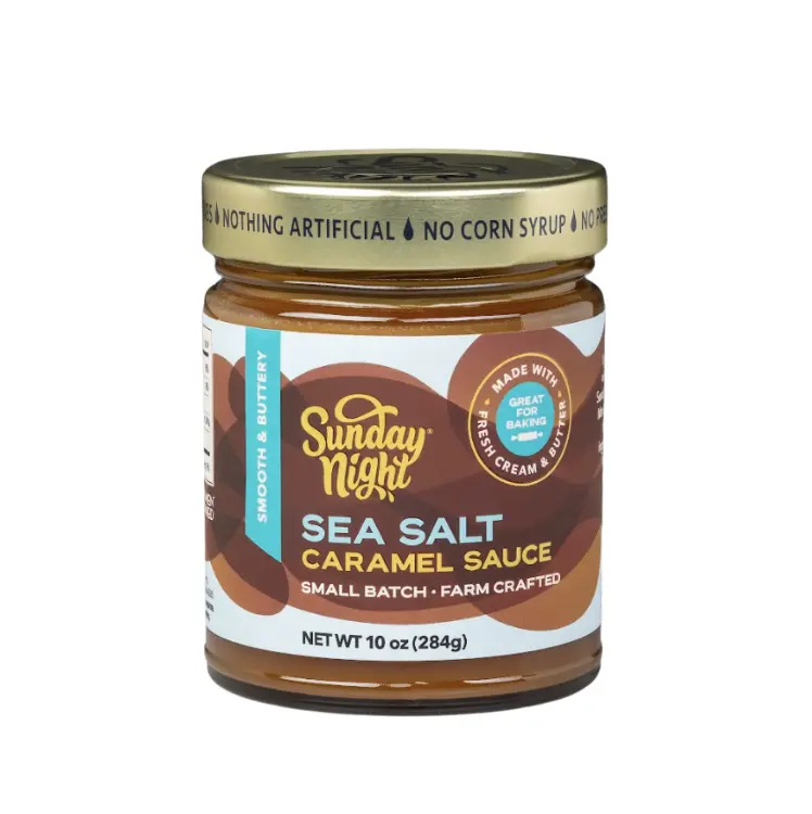 Sunday Night Foods Sea Salt Caramel Sauce
