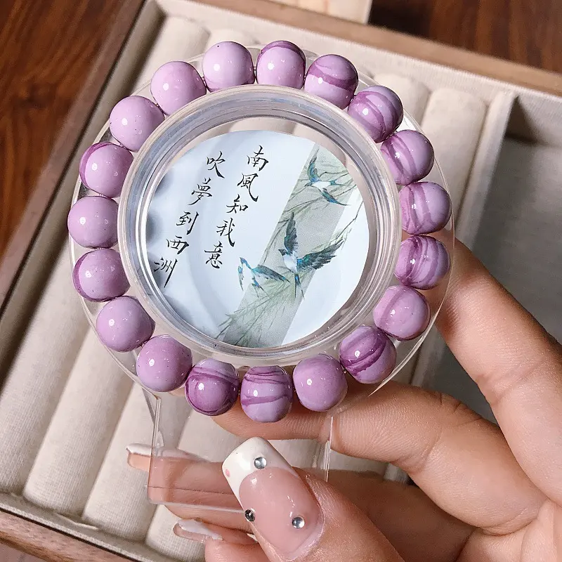 New Chinese-style ceramic bracelet for women: A unique, versatile and high-end ceramic bracelet accessory for summer New Chinese-style ceramic bracelet for women: A unique, versatile and high-end ceramic bracelet accessory for summer