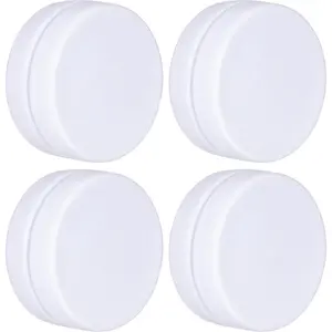 8 Pack Magnetic Shower Curtain Weights, Waterproof Rubber Coated Magnetic for Shower Curtain Bottom, Heavy Duty Weights Stop Liner from Blowing, White