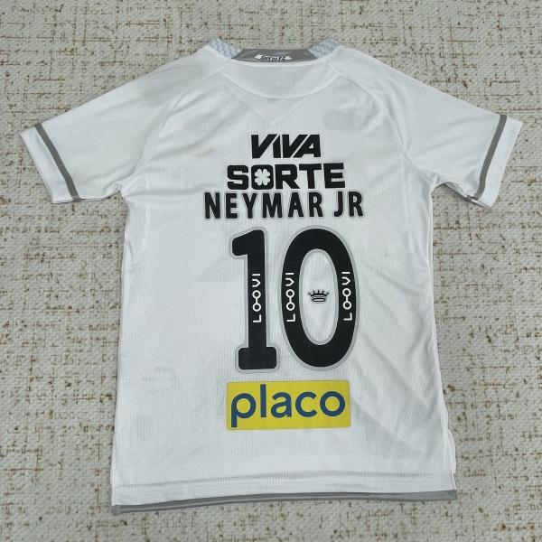 25 26 New Home Away White No.10 Neymar Short Sleeves Soccer Jerseys