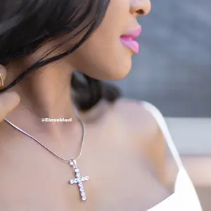 Diamond Cross Pendant ONLY (TF)