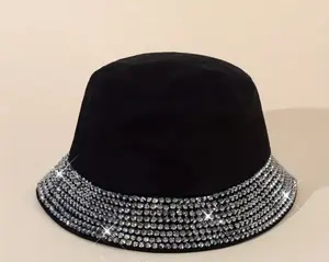 Rhinestone Bucket Hat - Original Design, Lightweight and Versatile, Perfect for Outdoor Activities