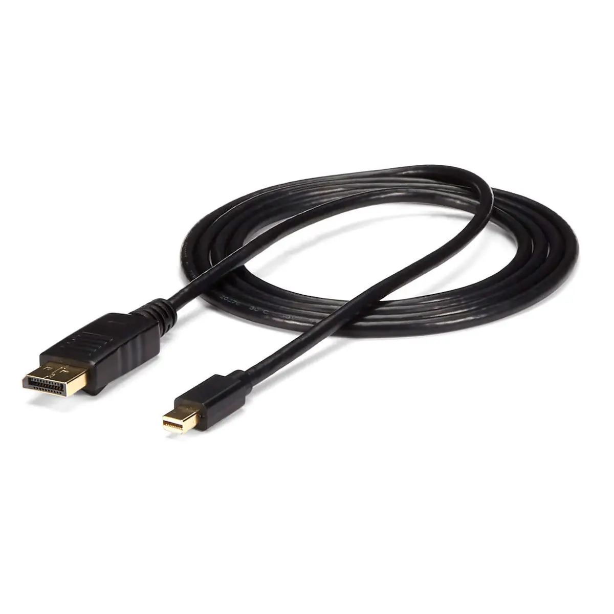 StarTech 6 ft Mini DisplayPort to DisplayPort 1.2 Adapter Cable Male/Male, DisplayPort 4k