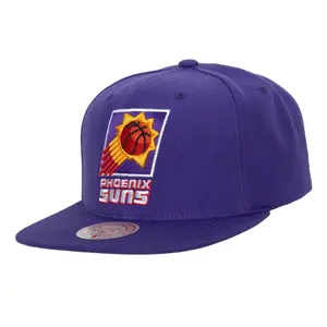 Mitchell & Ness Purple NBA Phoenix Suns Team Ground 2.0 HWC Snapback