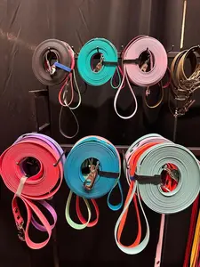 BioThane 3/4 inch Biothane Long Line 50ft Universal Waterproof Leash for Dogs Durable Non-customized Training Line