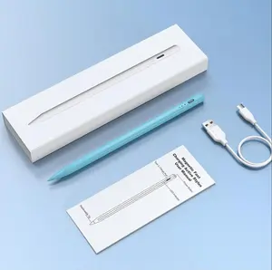 Magnetic Active Stylus Pen for iPad, Fast Charging, Tilt Sensitivity, Palm Rejection, Battery Indicator, Replaceable Tip, Compatible with iPad Air 5/ 4, iPad Pro 11， iPad Pro 12.9, iPad mini 6, iPad 2018 & Later Versions BLUE