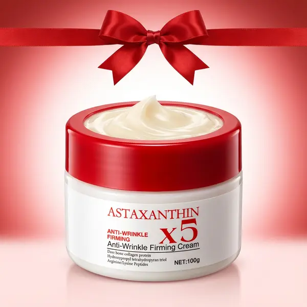 Astaxanthin X5 Anti-Wrinkle Firming Cream Non-Greasy Moisturizer for Sensitive Skin 100g