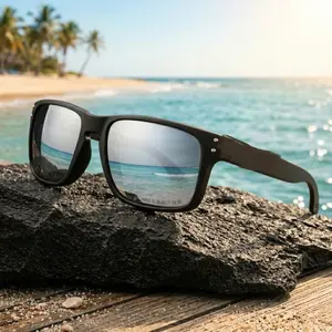 Sport Sunglasses for Men, Polarized UV400 Eyewear, Fishing Driving Beach Glasses, Lightweight Outdoor Shades
