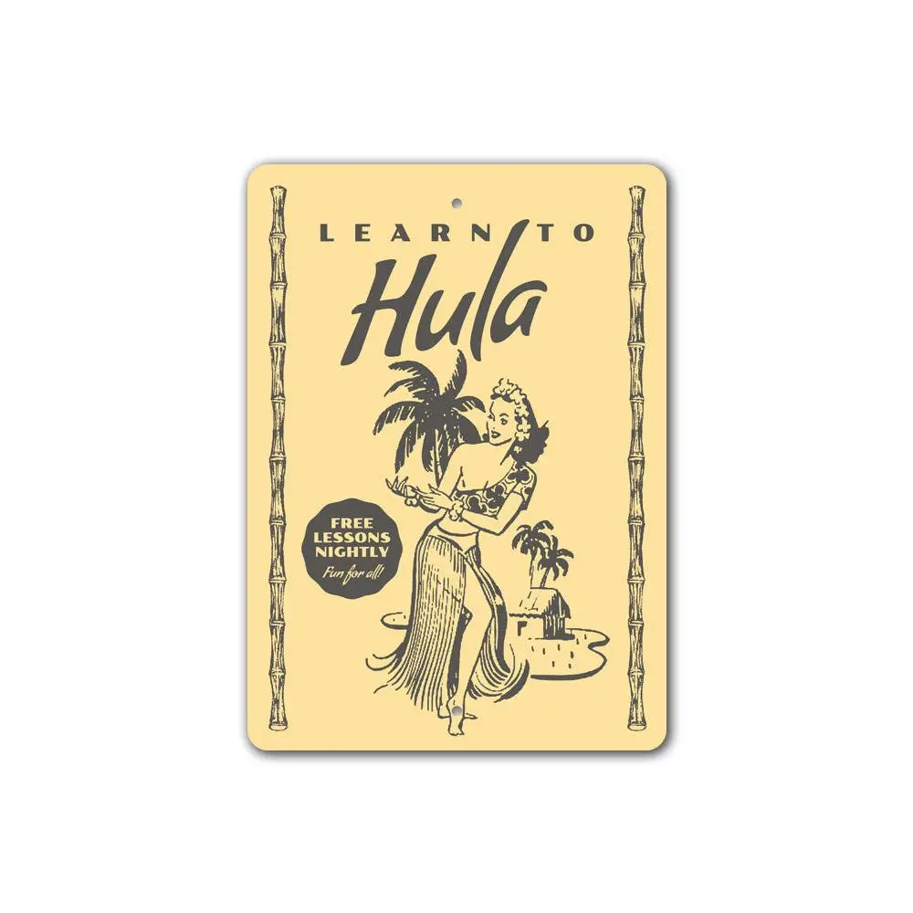 Learn To Hula Sign