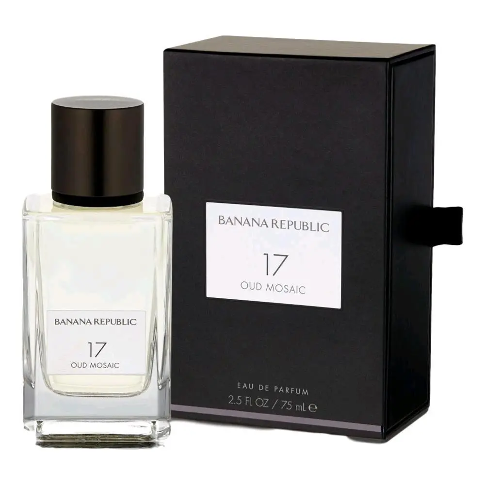 Banana Republic 17 Oud Mosaic Oud Women's Fragrance, 2.5 oz Regular Edition Eau De Parfum Spray Bottle, No Unisex Labeling Note