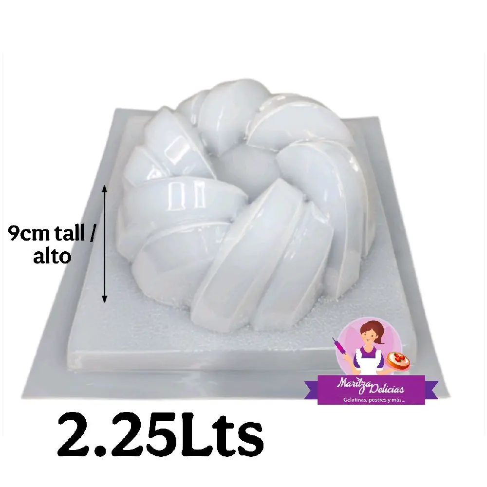 Knot  Center Jello Mold / Nudo Central  Molde Gelatina