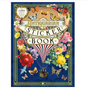 The Antiquarian Sticker Book: Over 1,000 Exquisite Victorian Stickers (The Antiquarian Sticker Book Series) - Hardcover