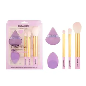 Kevin & Coco Phantom Violet Light Flow Makeup Brush Set