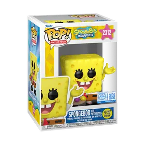 FUNKO POP! Exclusive Glow-In-The-Dark Spongebob w/ Patties