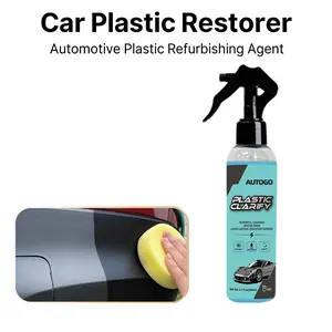200ML Car Plastic Renewal Agent, Fixes Yellowing and Fading Plastics, Suitable for Exterior, Interior, Leather Seats, Dashboard, Door Panels