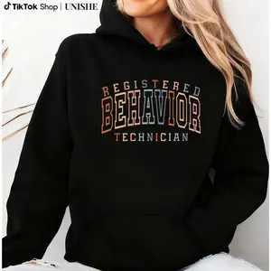 Registered Behavior Technician RBT Hoodie – Long Sleeve Design