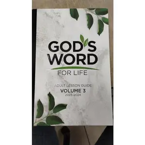 USED-God's Word for Life Adult LEsson Volume 3 2023-2024 by Pentecostal Publishing (Hardcover)