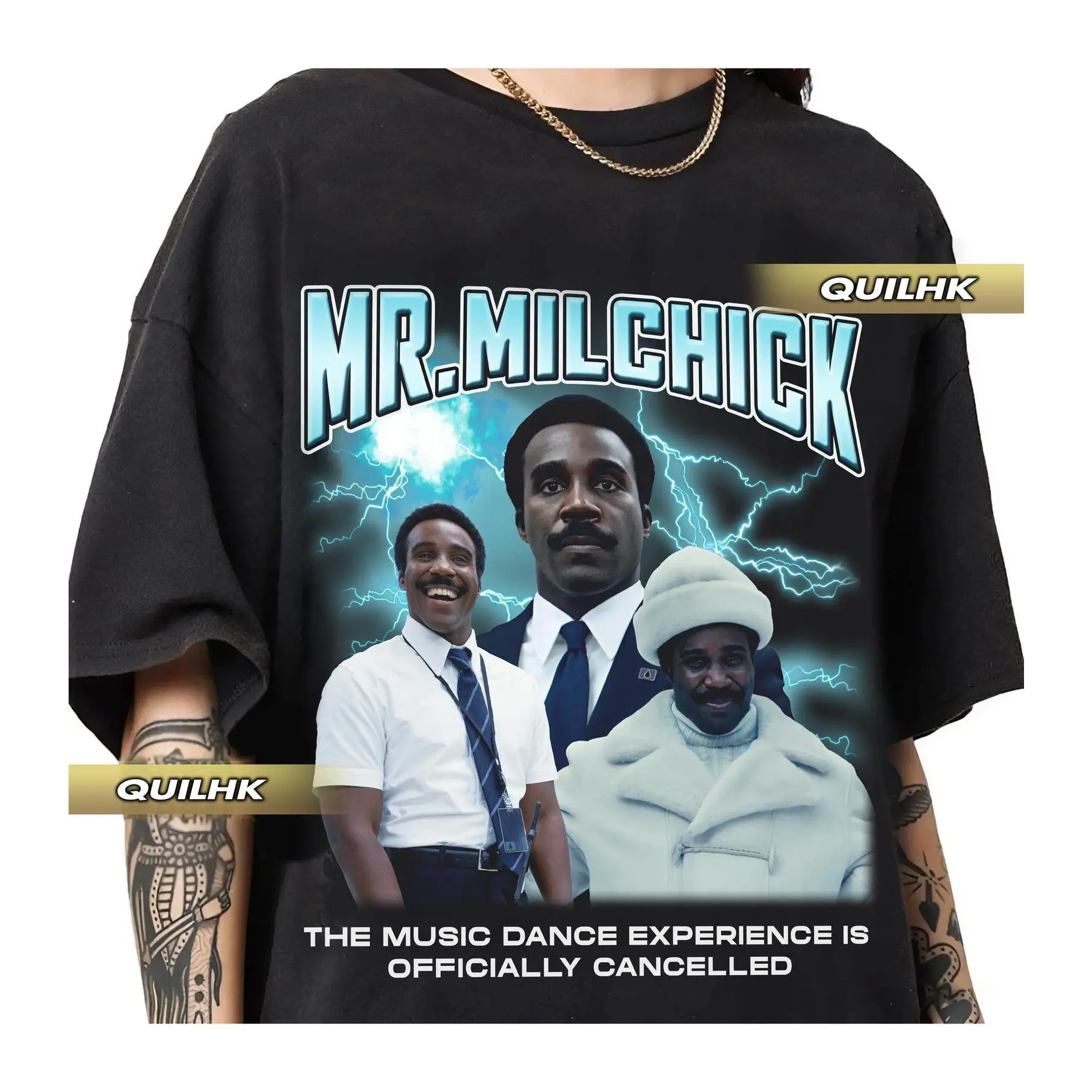 Mr. Milchick Severance Rap T-shirt, Gifts for him