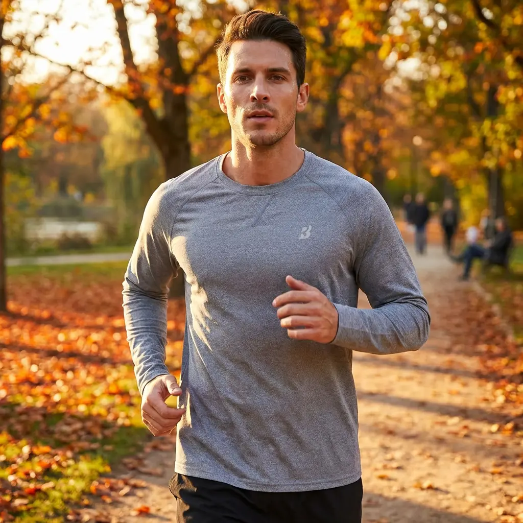 Men's UPF 50+ UV Protection Long Sleeve Sun Shirt - Quick Dry Rash Guard Swim Shirt for Fishing Hiking Running Swimming Beach Outdoor Activities Lightweight Breathable Fabric Comfortable Performance Wear Men's UPF 50+ UV Protection Long Sleeve Sun Shirt - Quick Dry Rash Guard Swim Shirt for Fishing Hiking Running Swimming Beach Outdoor Activities Lightweight Breathable Fabric Comfortable Performance Wear