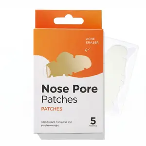 Mighty Patch Nose Pimple Patches, Large Hydrocolloid Acne Spot Cover Patches, Deep Cleansing Pore Strips, Dermatologist Approved Overnight Blemish Repair, 5 Count