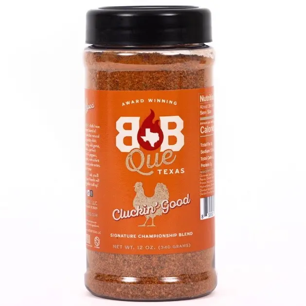 BBQUE TEXAS Cluckin’ Good Chicken Seasoning 12 oz