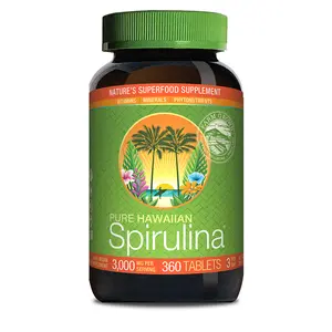Hawaiian Spirulina 3 A Day 1000mg Tablets - 360ct Healthcare Fitness