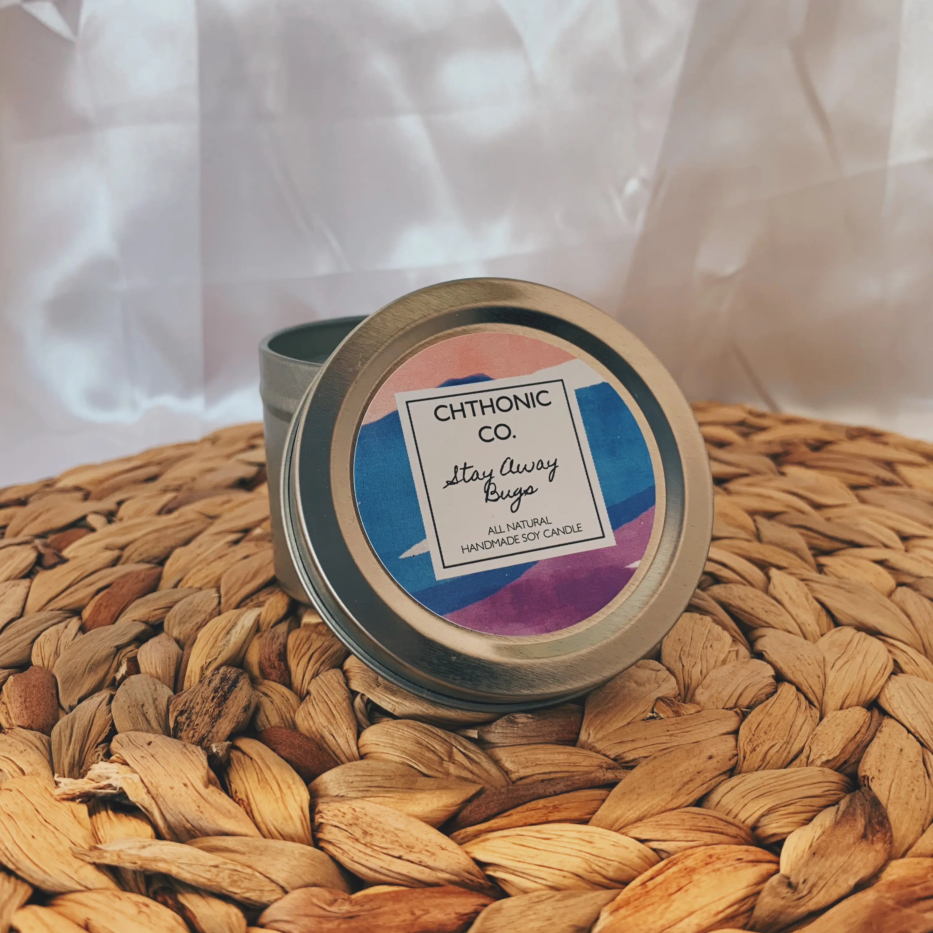 Chthonic Co. Stay Away Bugs Outdoor Candle