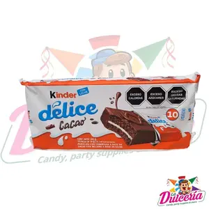 Kinder Delice 10 biscuits - Delicious Chocolate Snack