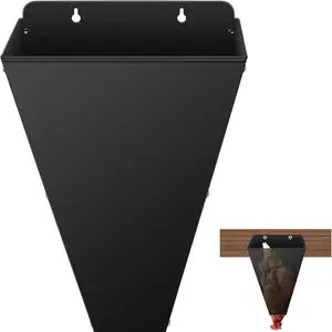 Metal Poultry Cone, Flat Back Funnel Cone, Poultry Restraint Cone, for Meat Chickens, Hens, Turkeys, Poultry Restriction Cone