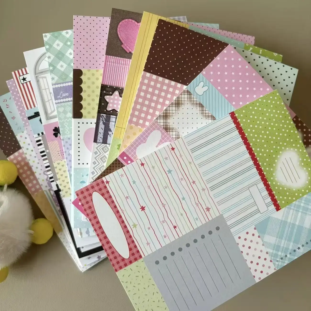 48 Piece Mix Sticky Notes Set New Cute Retro Korean Simple Notepad Tear-Off Paper Style Student Gift Adhesive Stickers Office Supplies 2026