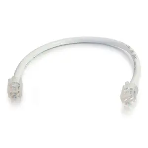 C2G 4234 3ft (0.9m) Cat6 Non-Booted Unshielded UTP Ethernet Network Patch Cable - White