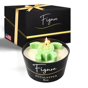 Sea Turtle Candle – Coastal Beach Decor | Non-Toxic Soy Beeswax Blend | Ocean Aesthetic Gift | Aquarium & Tropical Home Decor