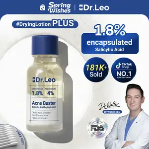 Dr.Leo Drying Lotion Plus – Fast-Acting Acne Spot Treatment | Reduce Pimples & Dark Marks, Oil Control & Anti-Inflammatory (20ml)