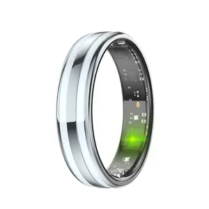2026 New Model Smart Ring, Unisex Fitness Tracker with IP68 Waterproof Rating, Heart Rate & Health Monitoring, Bluetooth, Magnetic, Android-Compatible, Integrated Chip (Smart & Wearable Device)