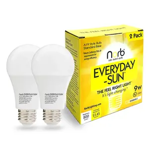 Norb Everyday Sun LED Bulb: Sun-Mimicking Light for Mood & Performance