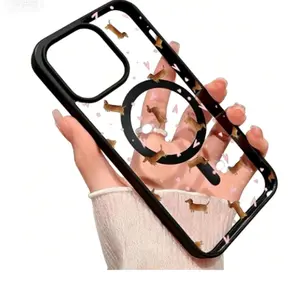 Premium Phone Cases for iPhone11/12/13/14/15/16//17/Air/promax/Plus Stylish Dachshund-Themed Graphic y2k cased Ready, Anti-Fall, Springtok and Ultra-Thin Design |   Perfect for Everyday Use Protector Screen Protector Aesthetic Resistance