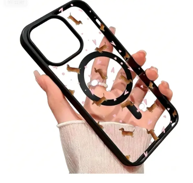 Premium Phone Cases for iPhone11/12/13/14/15/16//17/Air/promax/Plus Stylish Dachshund-Themed Graphic y2k cased Ready, Anti-Fall, Springtok and Ultra-Thin Design |   Perfect for Everyday Use Protector Screen Protector Aesthetic Resistance, Accessories, Sma
