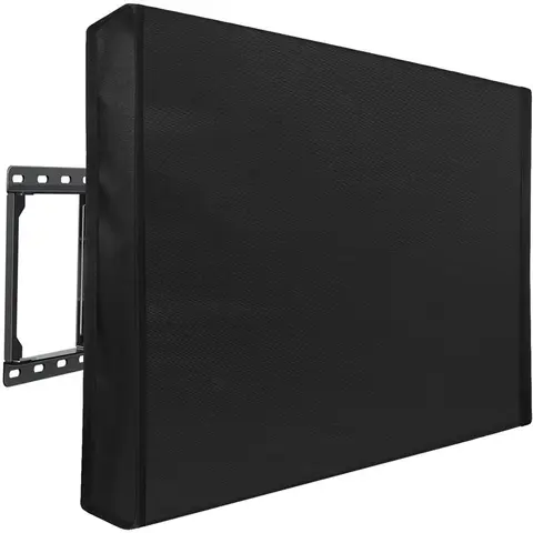 Oxford Cloth TV Screen Cover, Outdoor Courtyard High-Density Oxford Cloth Dust and Sun Protection, Outdoor TV Cover, Dustproof Cover, Dustproof Design Covers