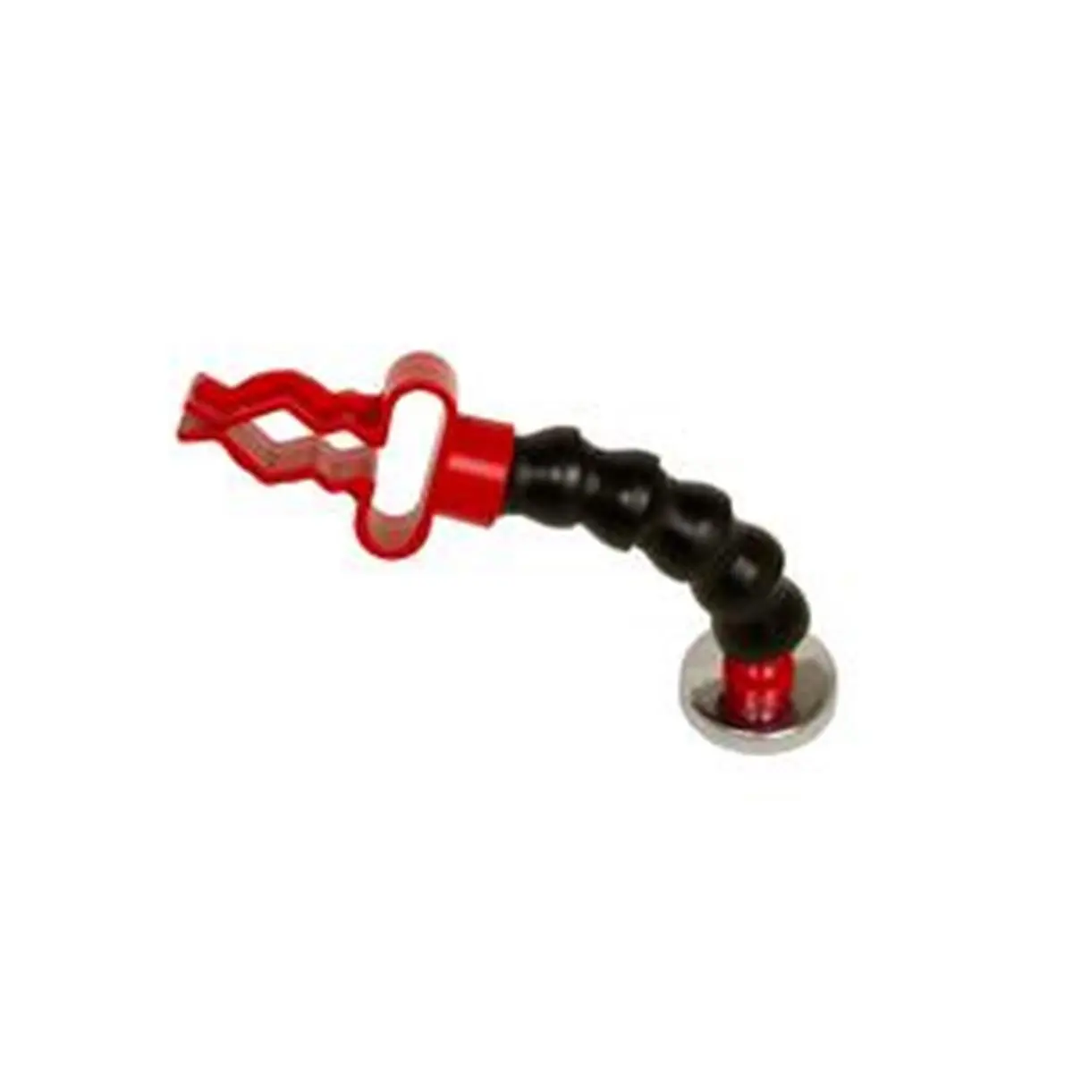 Lisle LIS-71070 Magnetic Flashlight Holder, 0.44 lbs 9 Inches Home Improvement Lighting Accessory with Flexible 9"-Gooseneck, 360-Degree Rotation, 2-Position Flexible Finger Design to Light Up Your Space