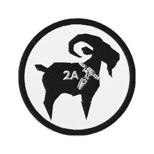 2A GOAT Embroidered Patch