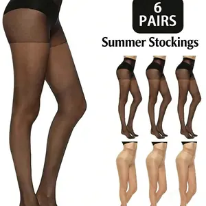TCVC Summer & Winter Stockings, Comfort High Waist & Shadow Toe  Lightweight Summer Pantyhose | Invisible Shadow Toe Summer Breathable Sheer Tights Breathable Elastic Pantyhose Second Skin Fit Sheer Tights Reinforced Shadow  Comfort High Waist Pantyhose