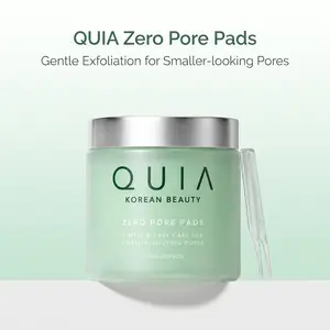 QUIA Zero Pore Pads 70 Count, Exfoliating Toner Pads for Blackheads, Pores & Oily Skin, Korean Beauty Skincare 150ml oily skin toner pads oily skin toner pads